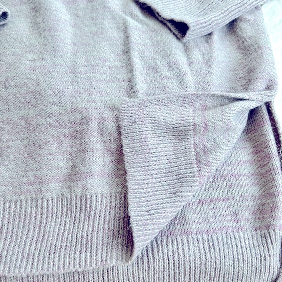 Lou and Grey Ladies lavender/grey melange sweater size XL - Picture 6 of 6